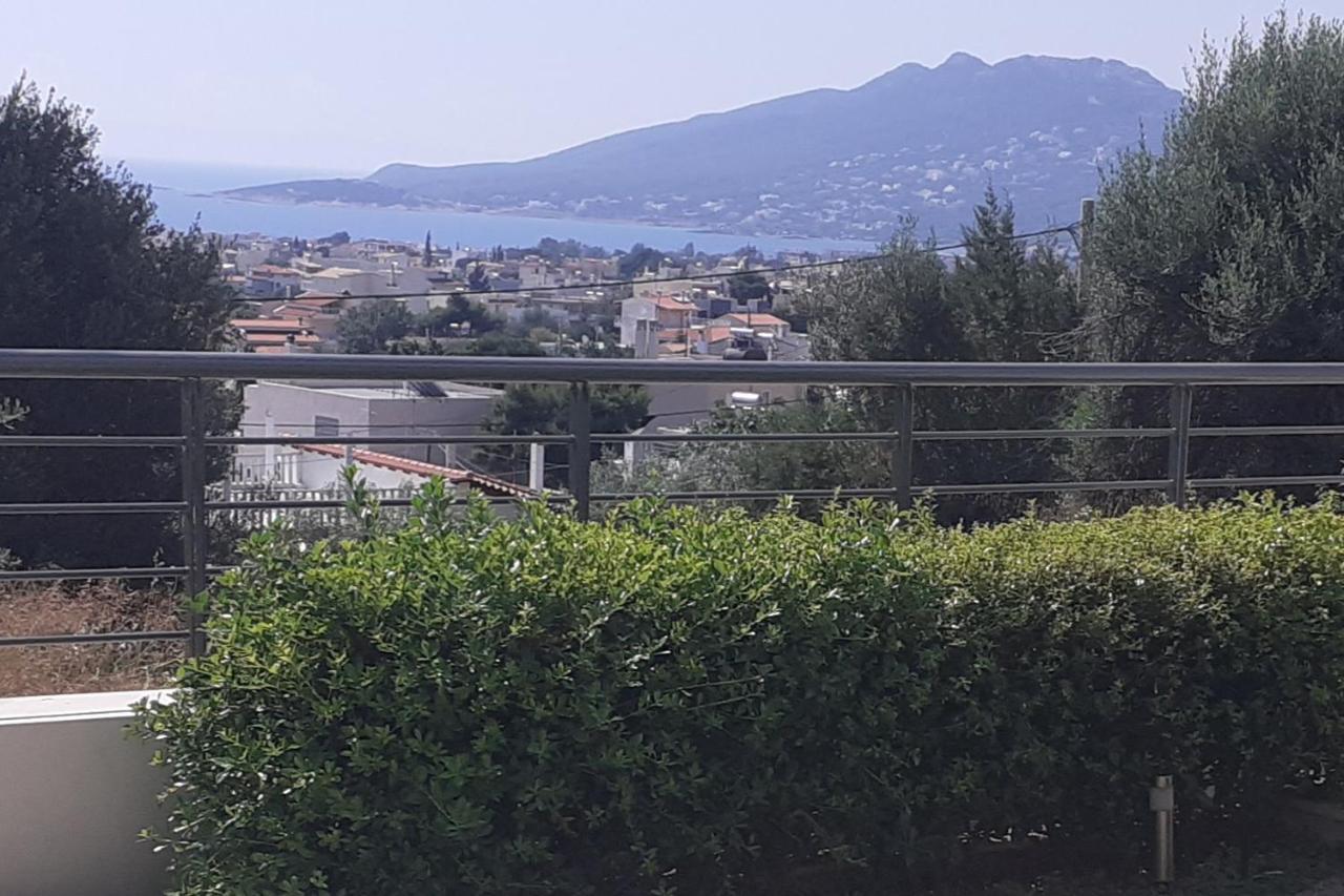Lena's Fresh Studio Near The Airport With Seaview Artemida (Attica)